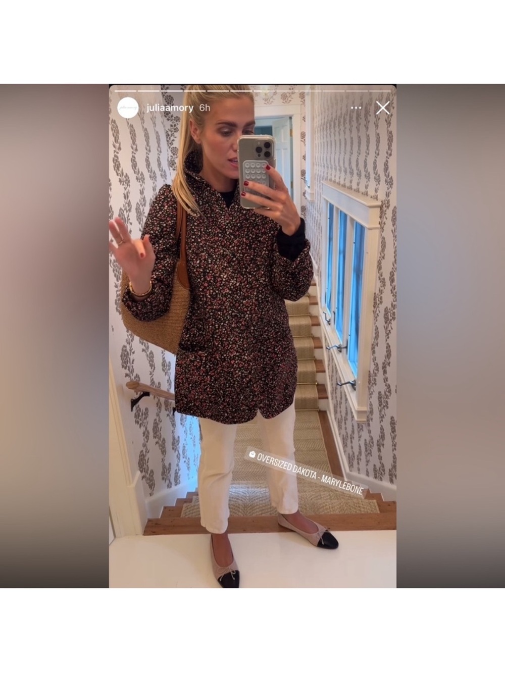 Julia Amory Oversized Dakota in Marylebone size S LIKE NEW